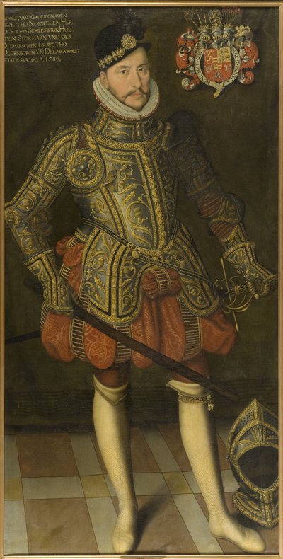 Portret van hertog Adolf van Holstein-Gottorp door Unknown artist