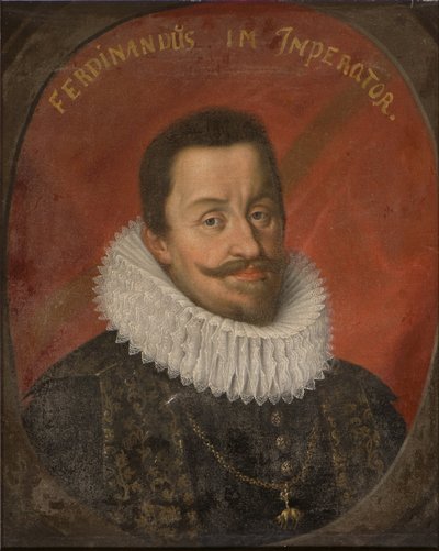 Portret van Ferdinand II (1578-1637), Heilige Roomse Keizer door Unknown artist