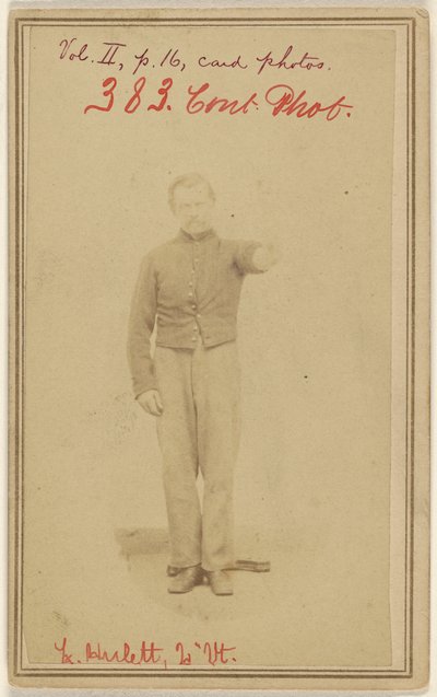L[erman] Hulett, 2n Vt. [slachtoffer burgeroorlog]. door Unknown artist
