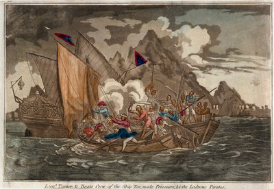Luitenant Turner & bemanning van het schip 