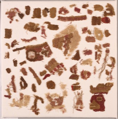 Losse Textiel Fragmenten door Unknown artist