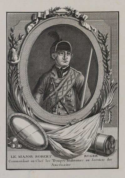 Majoor Robert Rogers door Unknown artist
