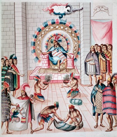 Offergaven aan de koning door Unknown artist