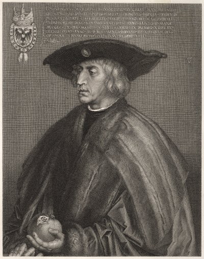 Maximiliaan I door Unknown artist