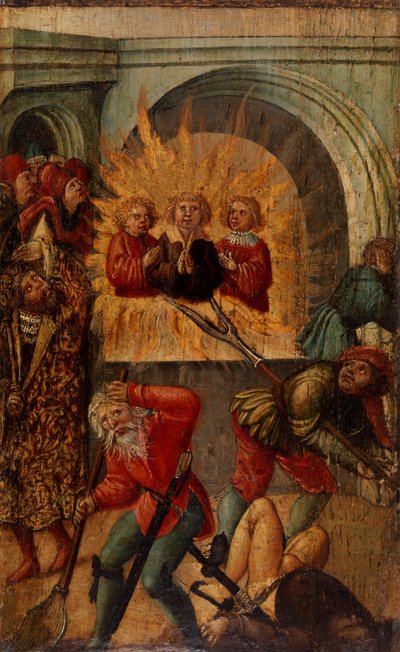 Meshack, Shadrack en Abednego door Unknown artist