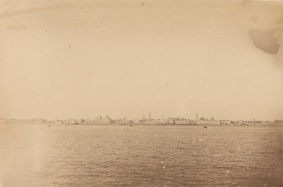 Mexico. Vera Cruz gezien vanaf de zee door Unknown artist