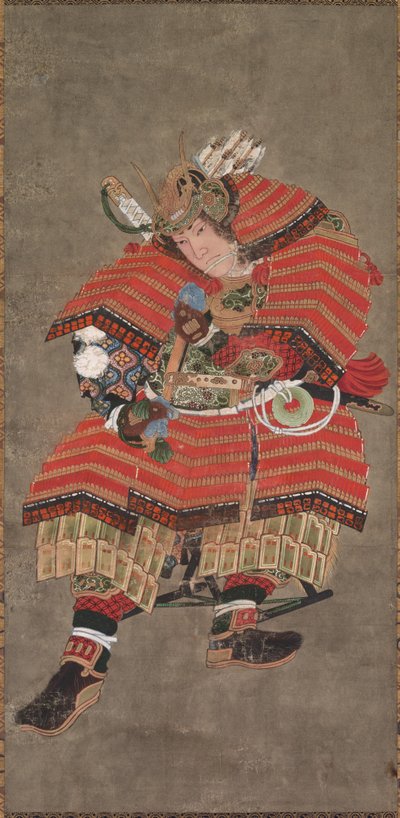 Minamoto no Yoshitsune door Unknown artist