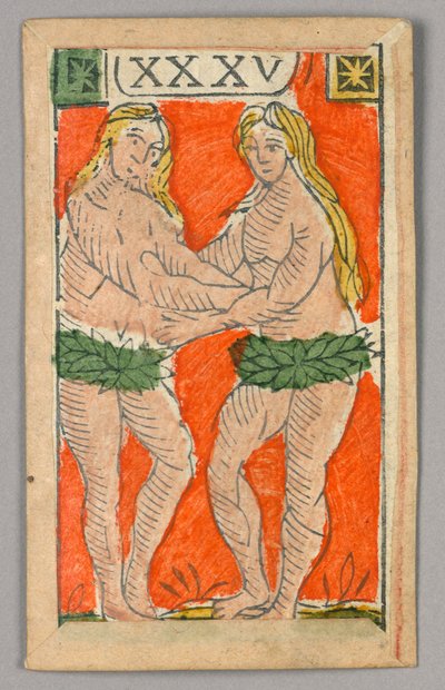 Minchiate (Tarot) speelkaart door Unknown artist
