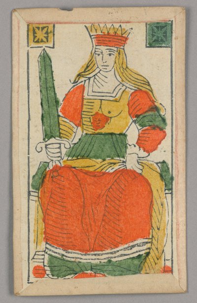 Minchiate (Tarot) speelkaart door Unknown artist