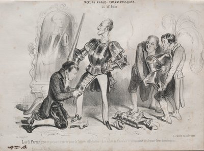 Anglo-ridderlijke zeden door Unknown artist