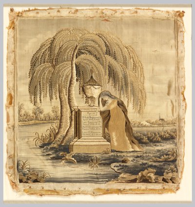 Rouwsampler door Unknown artist