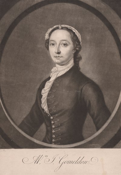 Mevrouw J. Gomeldon door Unknown artist