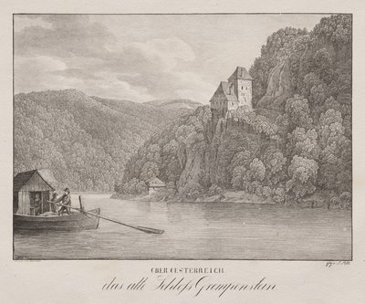 Neder-Oostenrijk, Het Oude Kasteel Grempenstein door Unknown artist