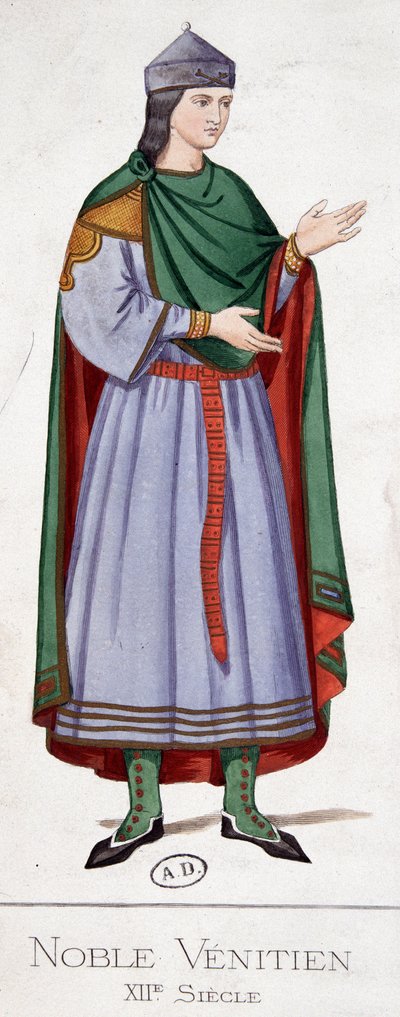 Adellijke Venetiaan door Unknown artist