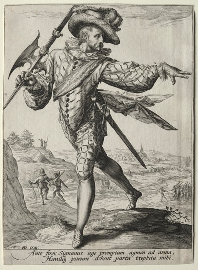 Officieren en Soldaten van de Lijfwacht van Keizer Rudolf II: Sergeant door Unknown artist