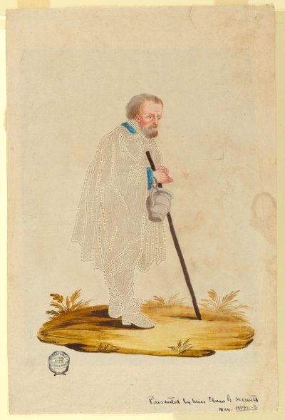 Oude Bedelman door Unknown artist