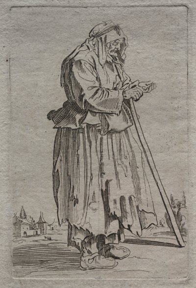 Oude Bedelares door Unknown artist