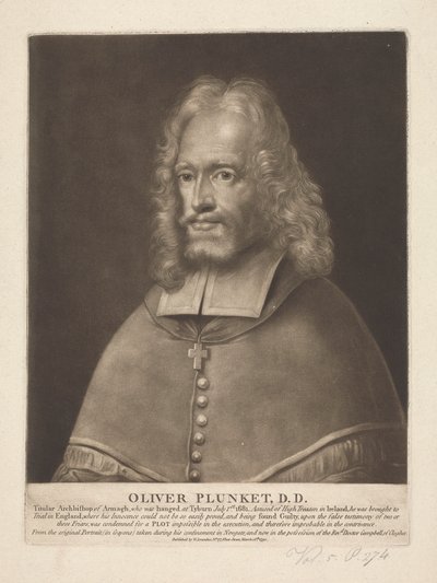 Oliver Plunket door Unknown artist