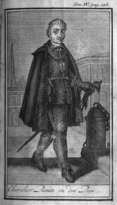 Ordes van Ridderlijkheid. Vrome Ridder aan de Vromen. In 