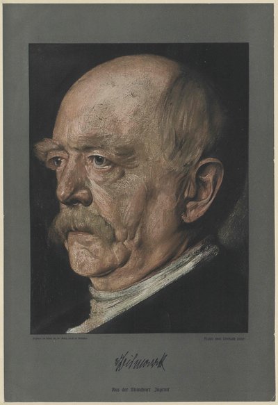 Otto Graaf van Bismarck door Unknown artist