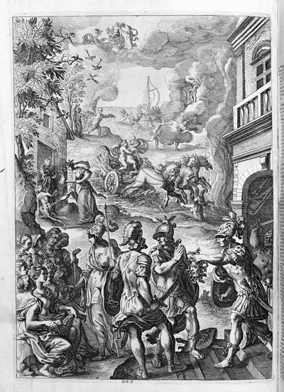 Ovidius - illustratie voor boek 15 door Unknown artist