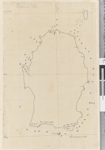 Pagina 38a Kaart van S. Andehman-eiland door Unknown artist