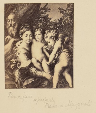 Parmegiano [sic] of beter Francesco Mazzuoli door Unknown artist