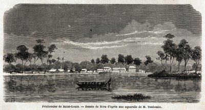 Penitentiaire inrichting van Saint Louis van Frans-Guyana, uitsluitend georganiseerd voor houtkap ten behoeve van de overheid, opgericht in 1859 als uitbreiding van de penitentiaire inrichting van Saint Laurent die onvoldoende bleek te zijn door Unknown artist