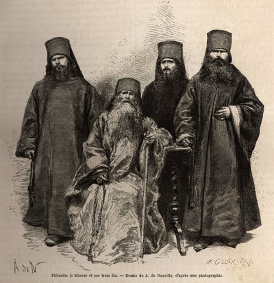 Philarete Ushka, bekend als de mijnwerker door Unknown artist