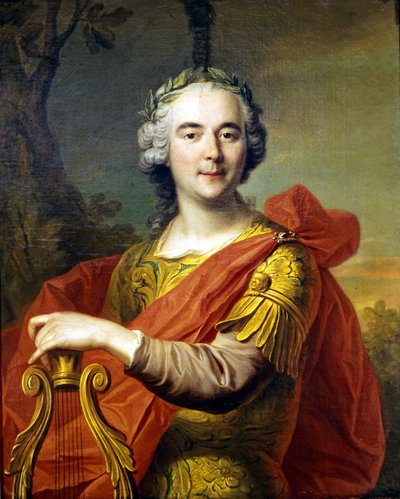 Pierre de Jelyotte (1713 - 1797), Franse tenor en componist door Unknown artist