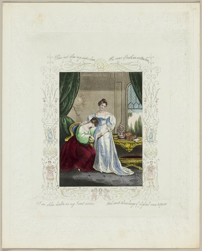 Den niet zo mijn lieve zus (valentijn) door Unknown artist