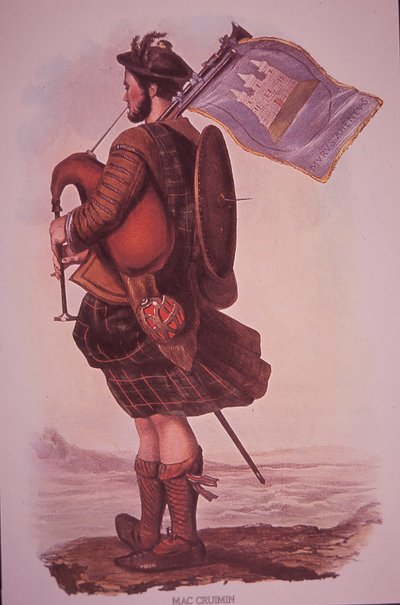 Pijper van Clan MacCriumin door Unknown artist