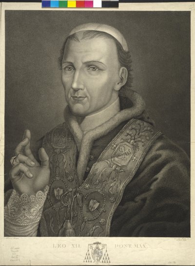 Paus Leo XII door Unknown artist