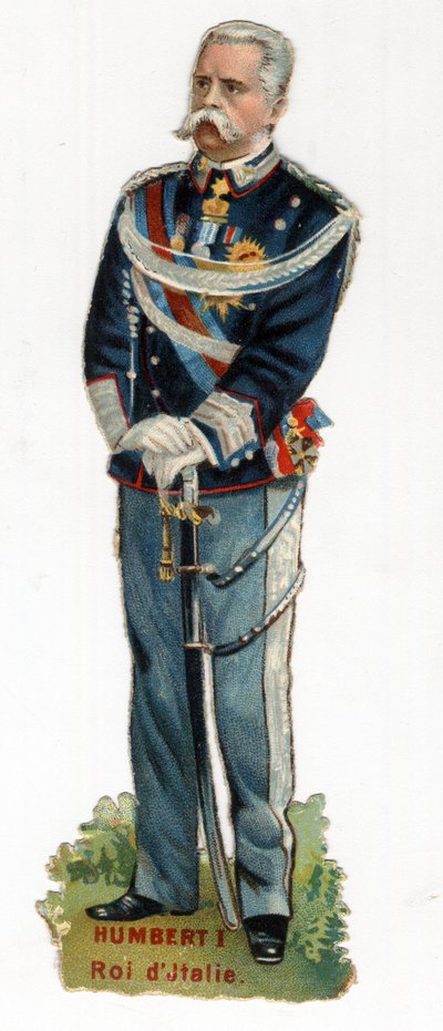 Portret van Humbert I (Umberto I) door Unknown artist
