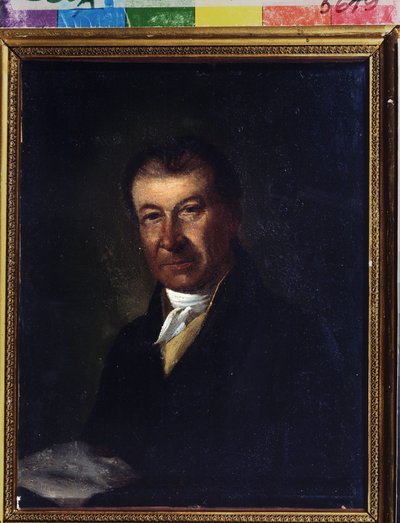 Portret van de componist Dmitry Bortniansky (1751-1825) door Unknown artist
