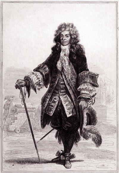 Portret van Abraham, Markies Duquesne (1610 - 1688), Franse zeeman. door Unknown artist