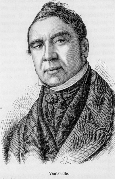 Portret van Achille Tenaille de Vaulabelle (1799-1879), Franse minister van Onderwijs door Unknown artist