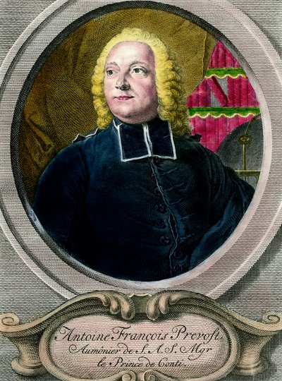 Portret van Antoine Francois Prevost d