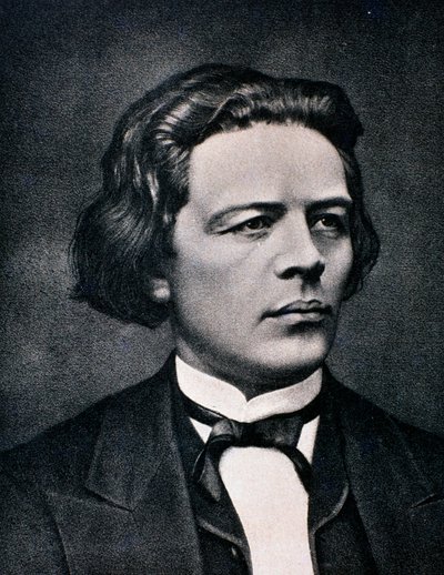 Portret van Anton Rubinstein door Unknown artist
