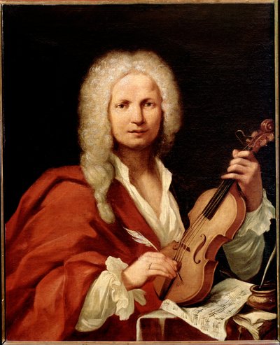 Portret van Antonio Vivaldi door Unknown artist