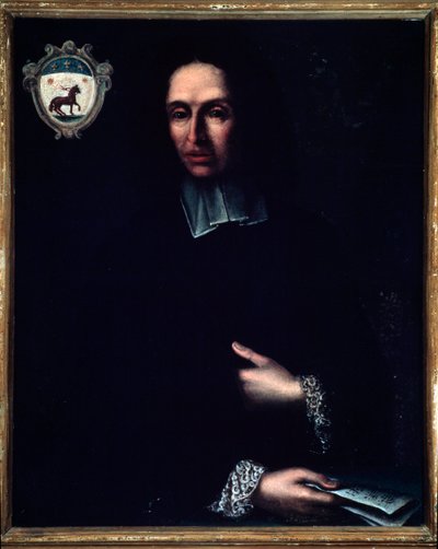Portret van Bartolomeo Monari, Italiaanse componist door Unknown artist