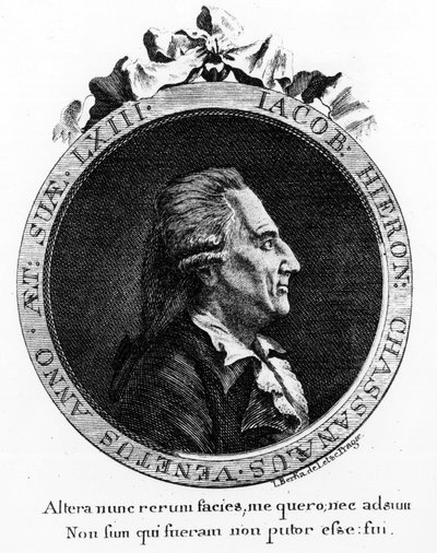 Portret van Casanova (1725 - 1798) - portret in frontispice, in 