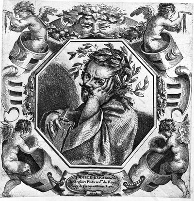 Portret van Charles Errard (1606-1689), Franse schilder, tekenaar en architect door Unknown artist