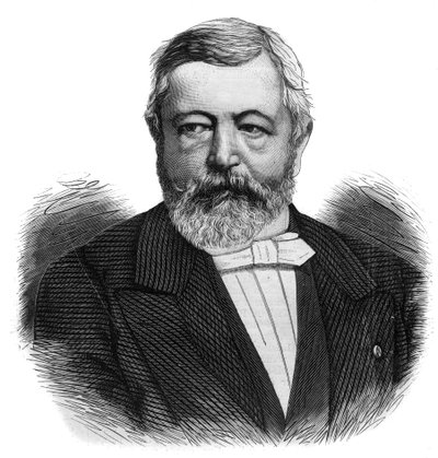 Portret van Charles de Kerchove door Denterghem (1819-1882) Belgisch ingenieur en liberaal politicus door Unknown artist