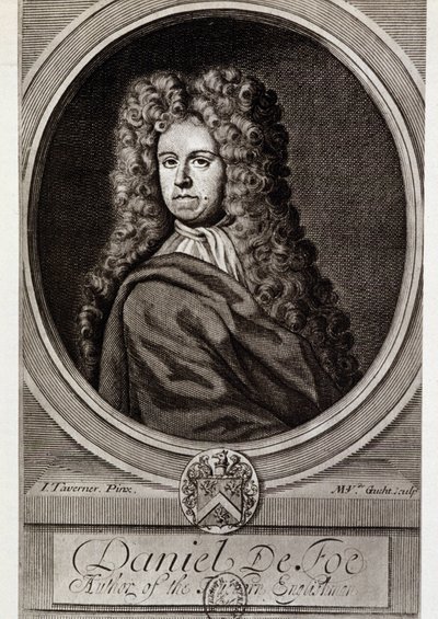 Portret van Daniel Defoe door Unknown artist