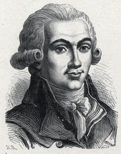 Portret van Elie Guadet (1758-1794), Franse revolutionair door Unknown artist