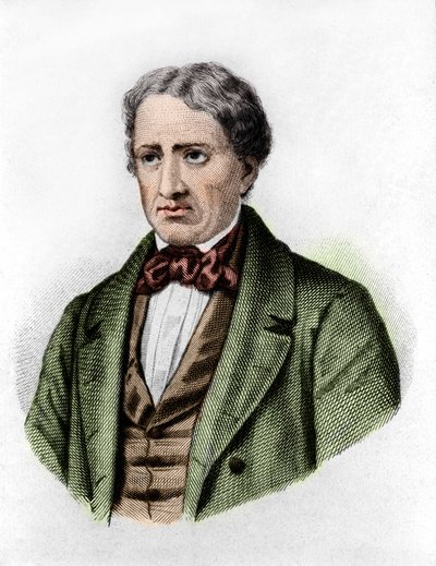 Portret van Filippo (Philippe) Buonarroti (1761-1837), verbonden met de Illuminati van Beieren door Unknown artist