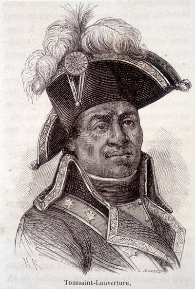 Portret van François Dominique Toussaint genaamd 