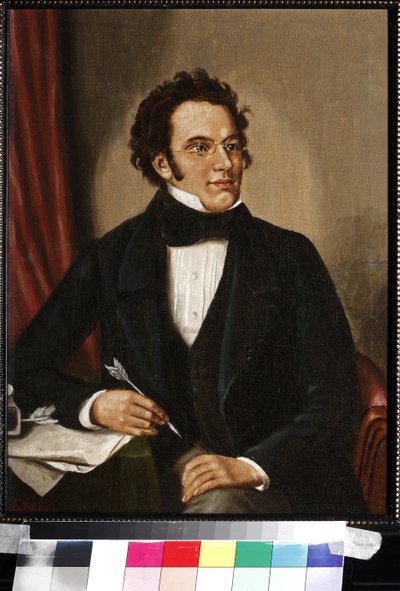 Portret van Franz Schubert door Unknown artist