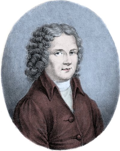 Portret van Giuseppe Domenico Scarlatti (1685-1757), Italiaanse componist en klavecimbelspeler door Unknown artist